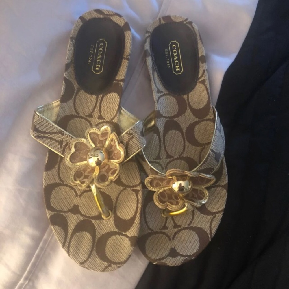 Coach sandals